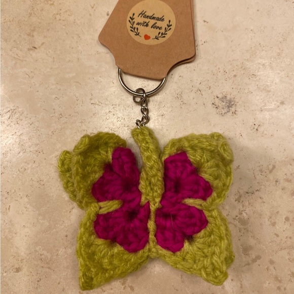 Set of 8 NWT 3D Butterfly Keychains - Picture 8 of 10